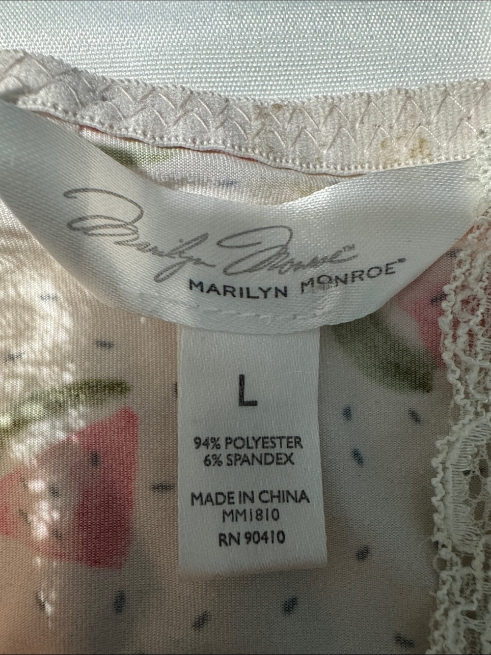 Y2K Marilyn Monroe Watermelon Print Babydoll Cami Top Cottagecore Coquette L - Picture 2 of 12